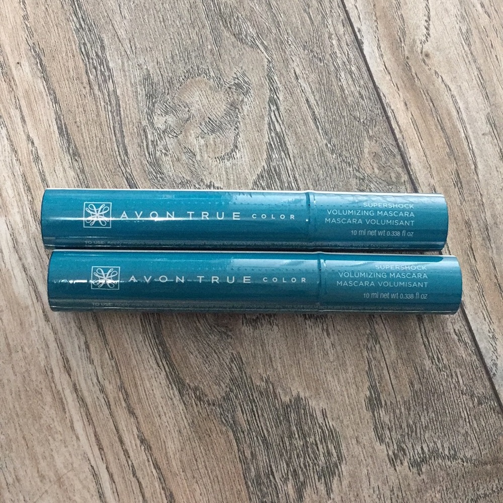 Avon- Set of 2 Supershock black volumizing mascara
